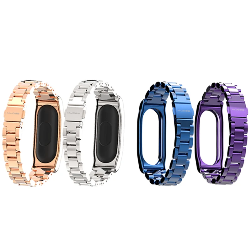 Voor Mi Band 2 Band Armband Voor Xiaomi Miband 2 Smart Horloges Metalen Bandjes Mi 2 Voor Xiomi Correas Opaska pulseira Horlogeband