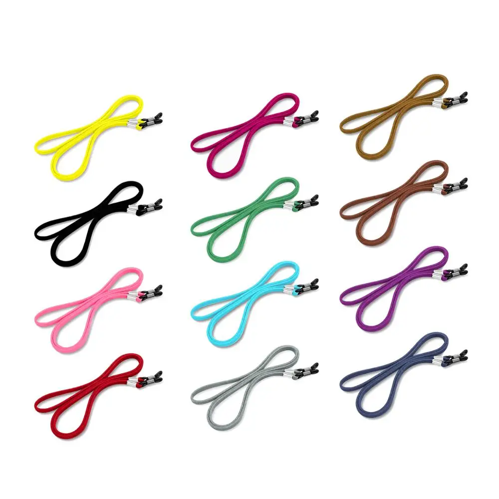 2025 New 70cm Faux Leather Glasses Strap, Multicolor Eyewear Chain, Unisex Sunglasses Cord Holder, Eyeglass Accessories