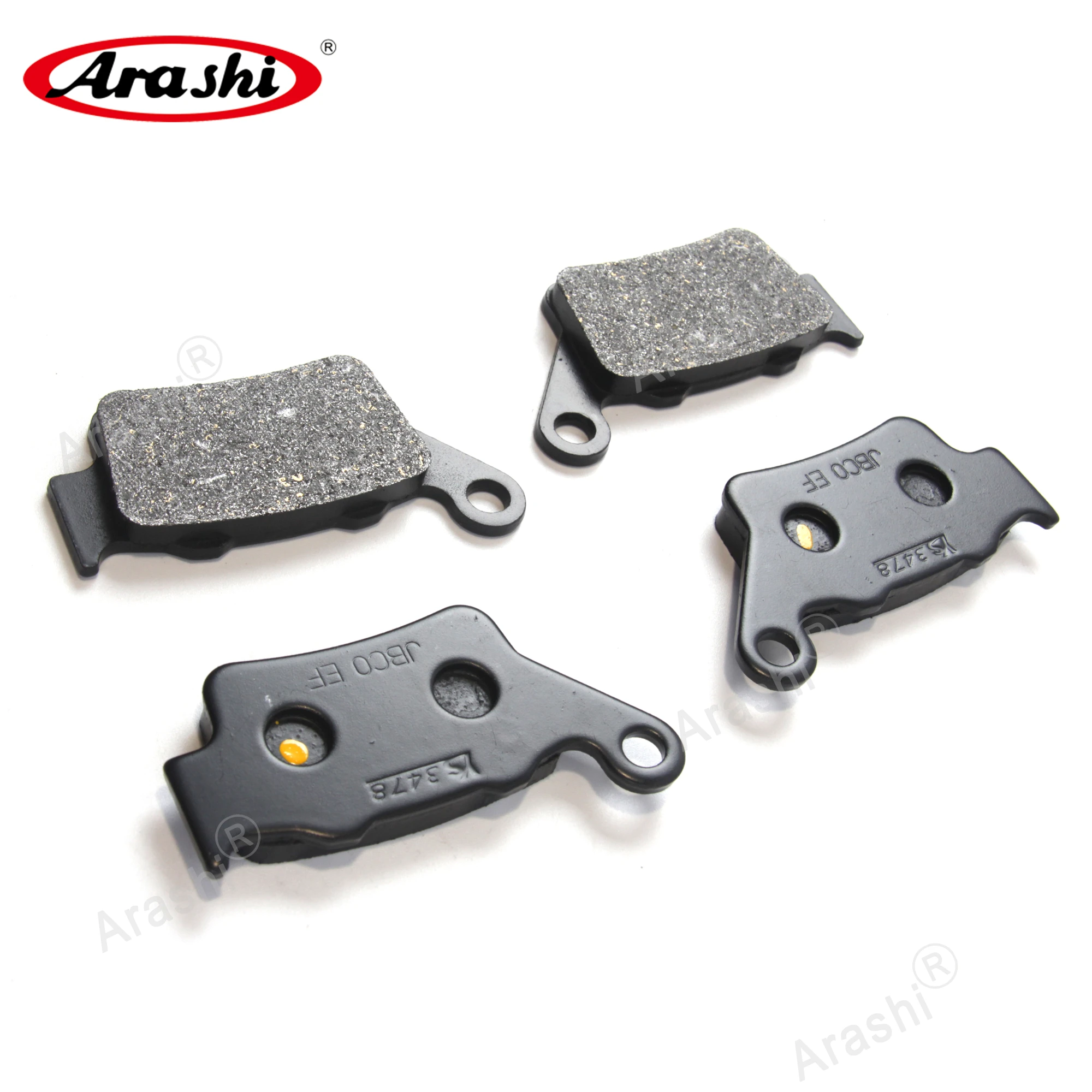 Arashi Rear Brake Pads For GAS GAS Enforcer four 400 / 501 / 600 2 Quad 1999 Motorcycle Accessories Brake Discs Rotors Brake Pad