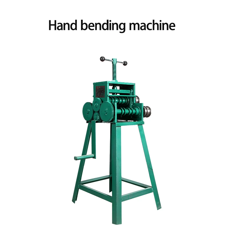 Metal Wire Pipe Bending Machine Manual Steel Pipe Bending Machine Steel Pipe Bend Machine Large Arc Bender 50 Type