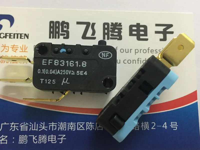 1PCS French Crouzet Crouzet EF83161.8 83161806 0.1A stroke limit reset micro switch press 3 feet