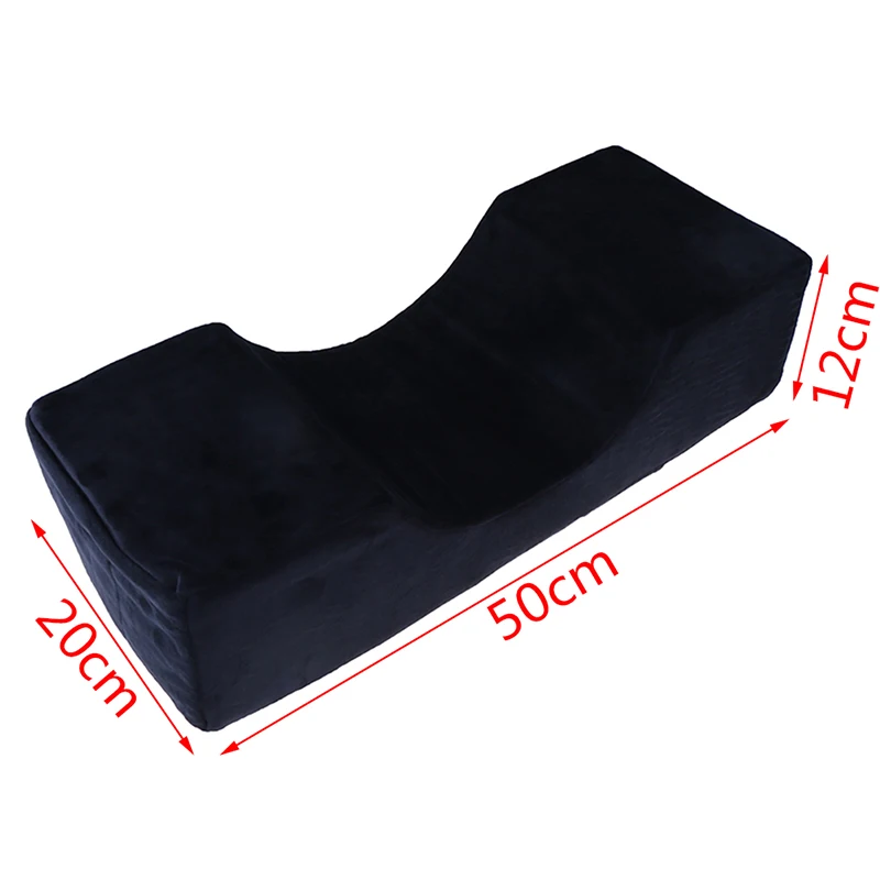 1PC Foam Pillow Professional Eyelash Extension Pillow Special Flannel Salon Pillow Stand Grafted For Eyelash -Storage