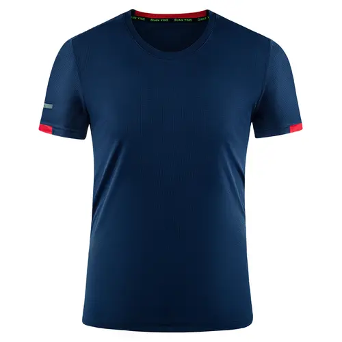 Summer Men’s And Women’s Quick-drying T-shirt Custom Logo Printing Embroidery Team Sportswear Running Shirt, 99.9% Fiber - Image 12