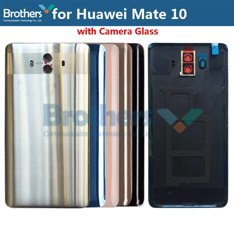 Battery Housing for Huawei Mate 10 Battery Door with Camera Lens for Mate 10 ALP-L09 ALP-L29 ALP-L09 Back Case Back Housing New