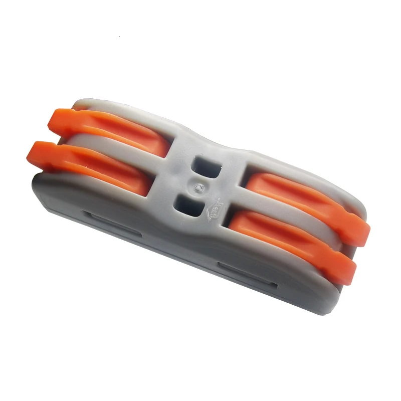 

30/50/100PCS Pin-222 Electrical Wiring Terminal Household Wire Connectors Fast Terminals For Connection Of Wires Lamps SPL-2