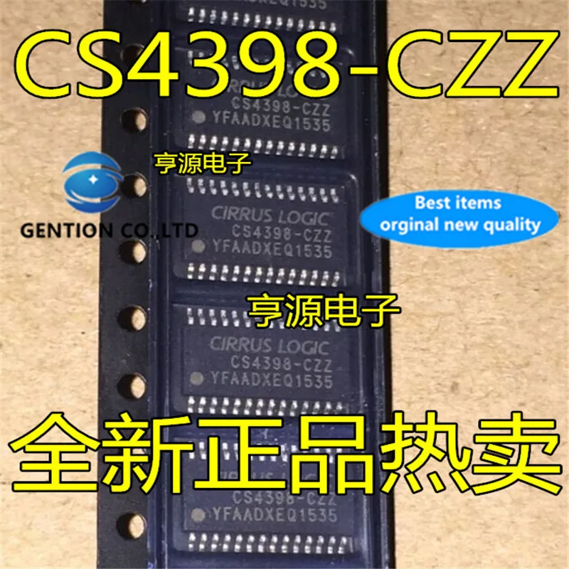 

5Pcs CS4398-CZZ CS4398 TSSOP28 Audio DAC chip in stock 100% new and original