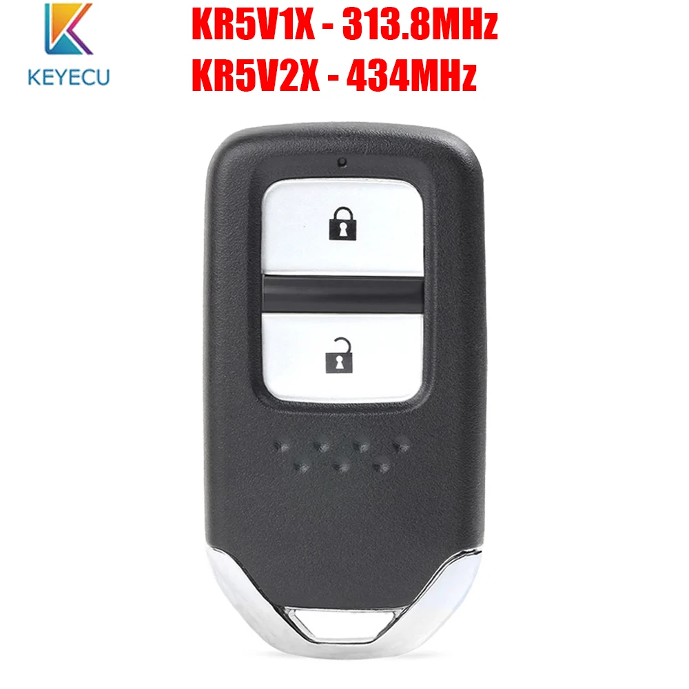 

KEYECU KR5V1X KR5V2X Remote Key Fob for Honda CR-V City Crider Jazz Shuttle Vezel 72147-T5A-J01 / 72147-T5C-J01 / 72147-T5A-G01