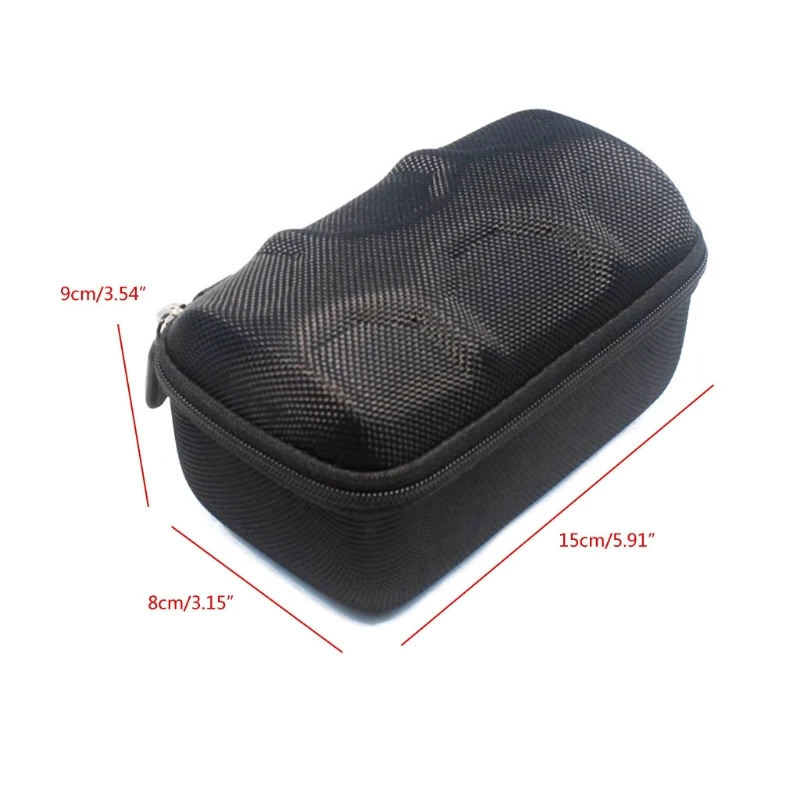 Watch Carrying Case Travel Storage Box EVA Watch Protector Portable Jewelry Hard Case with Pillow for Wristwatches