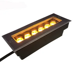 Waterproof Led Light garden underground 6W IP68 Outdoor Buried Garden Path Spot Recessed Inground Lighting