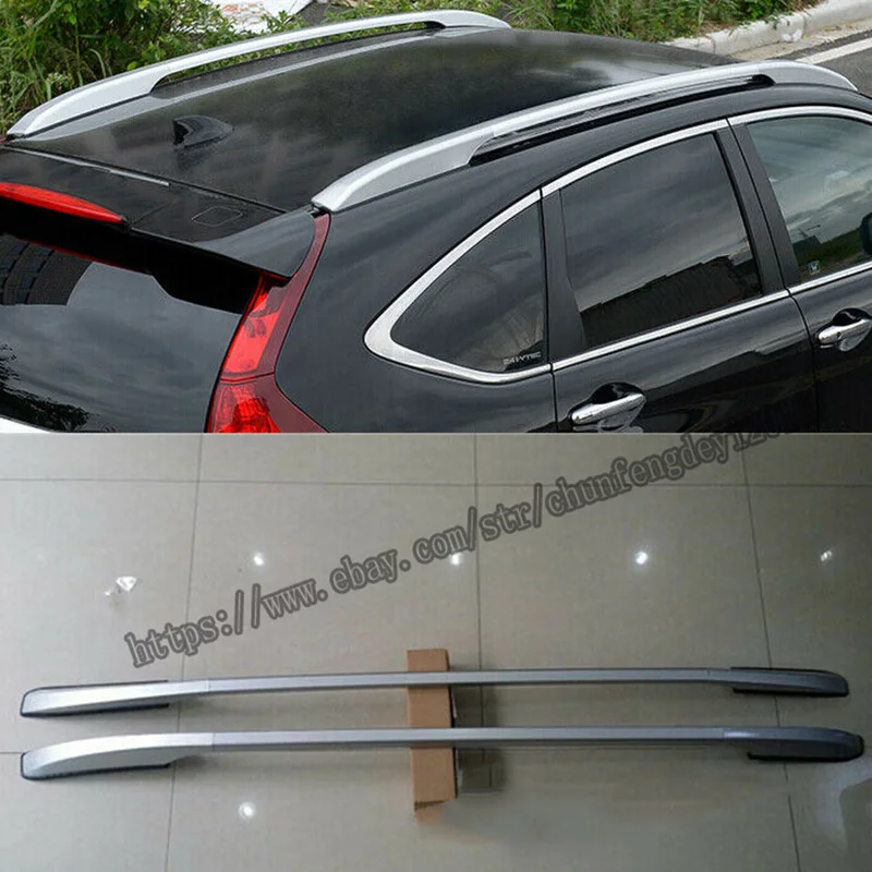 For Honda CR-V CRV 2012 2013 2014 2015 2016 Silver Black Roof rack side Rail luggage carrier Bars