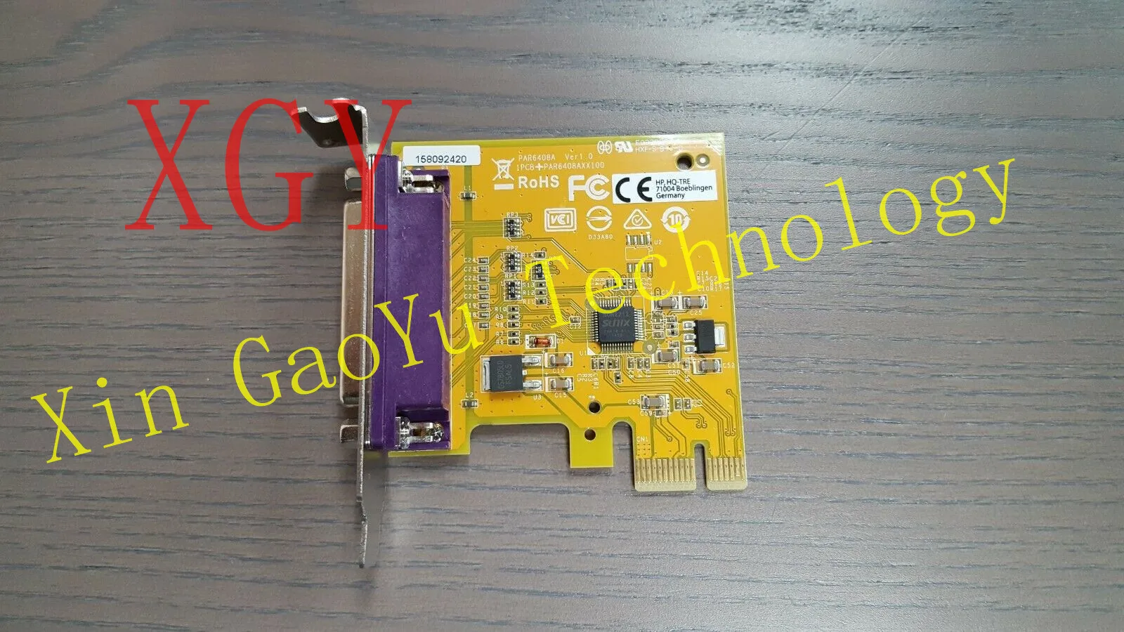 Tarjeta de Puerto Original para HP Parallel PCIe x1 801549-001 797601 prueba Ok envío gratis