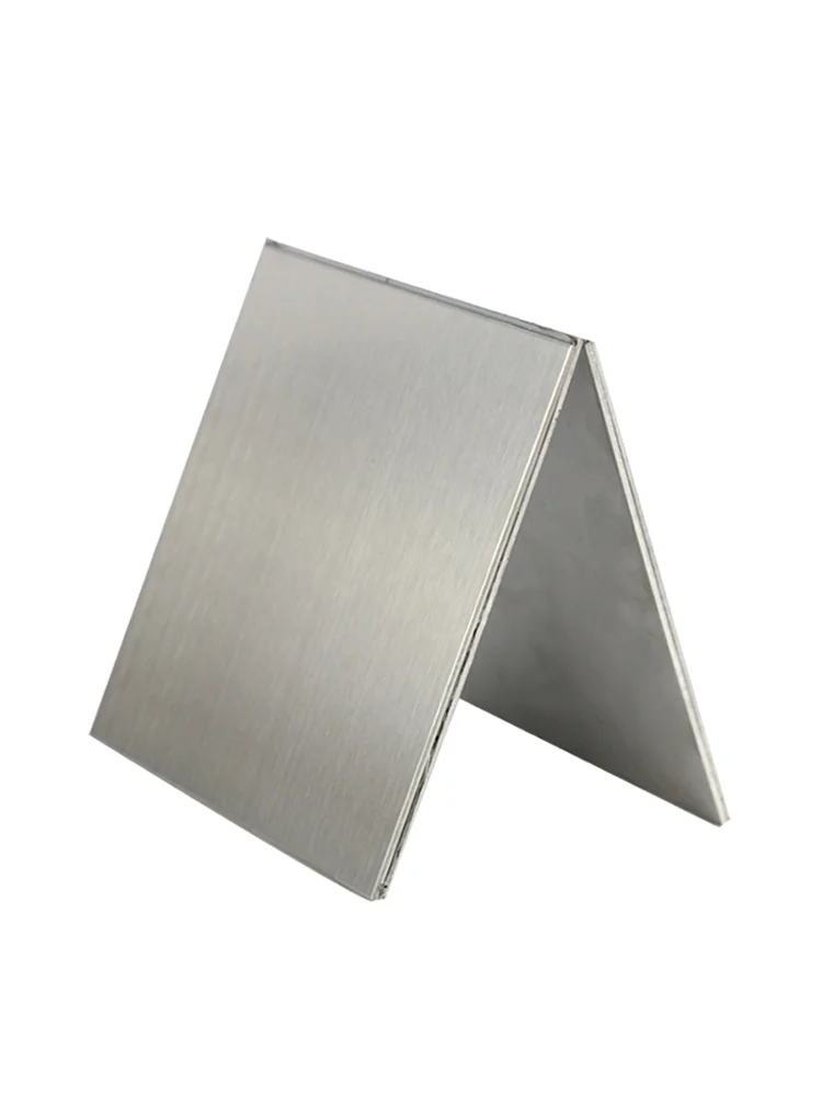 1Pc 304 Stainless Steel Sheet Square Steel Plate Metal Pad Polished Plates Thick 1/1.5/2/3mm