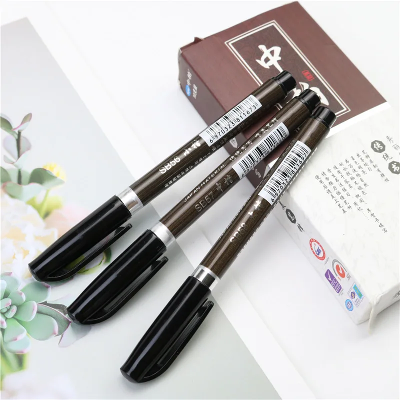 Multifunction brush pen drawing traces brush marker student practicing calligraphy pen 3PCS/LOT OR 1PCS can choose