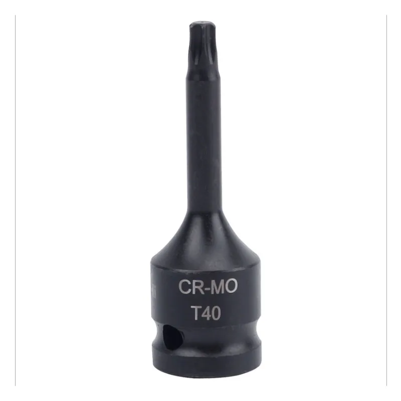 1/2 "Torx Sao Bit Ổ Cắm CR-MO Tác Động Lái Xe Hơi T20-90 Tua Vít Đầu Torx Bit Cho Khí Nén Điện Cờ Lê Dụng Cụ Cầm Tay bộ