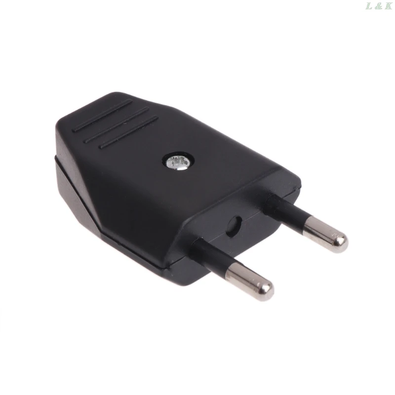 2 Pcs Nuovo Tipo di Tipo Tedesco di Alimentazione Standard Europeo 2 Spille Spine Cavi di Rete 2.5A 220V Contatto Elettrico L29K