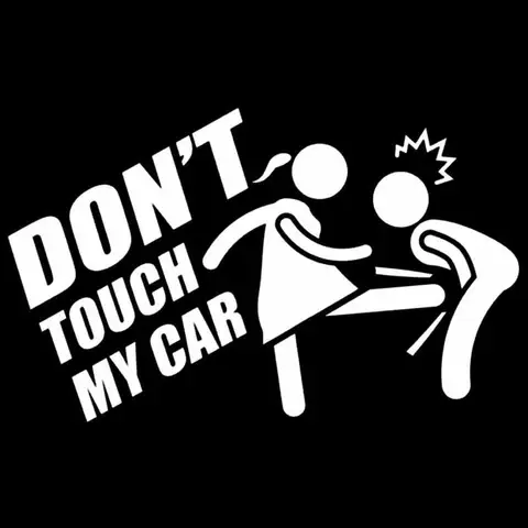 10 best sales dont touch my car - №4