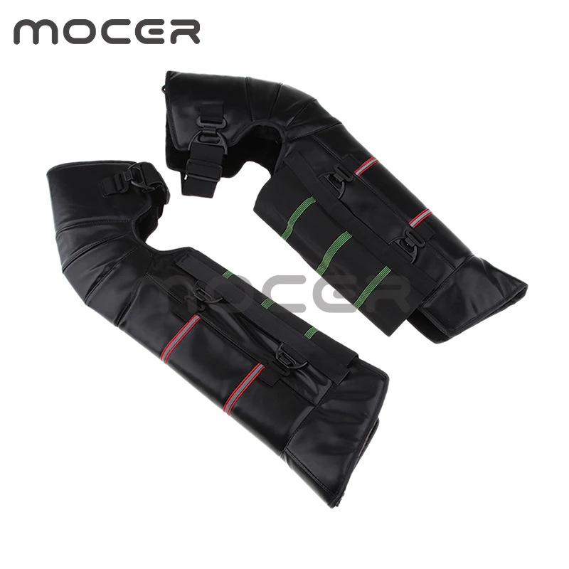 Windproof Long Knee Sleeve Warmers Thermal Brace Wraps Pads for Outdoor Motorcycle Ski Snowboarding Cycling