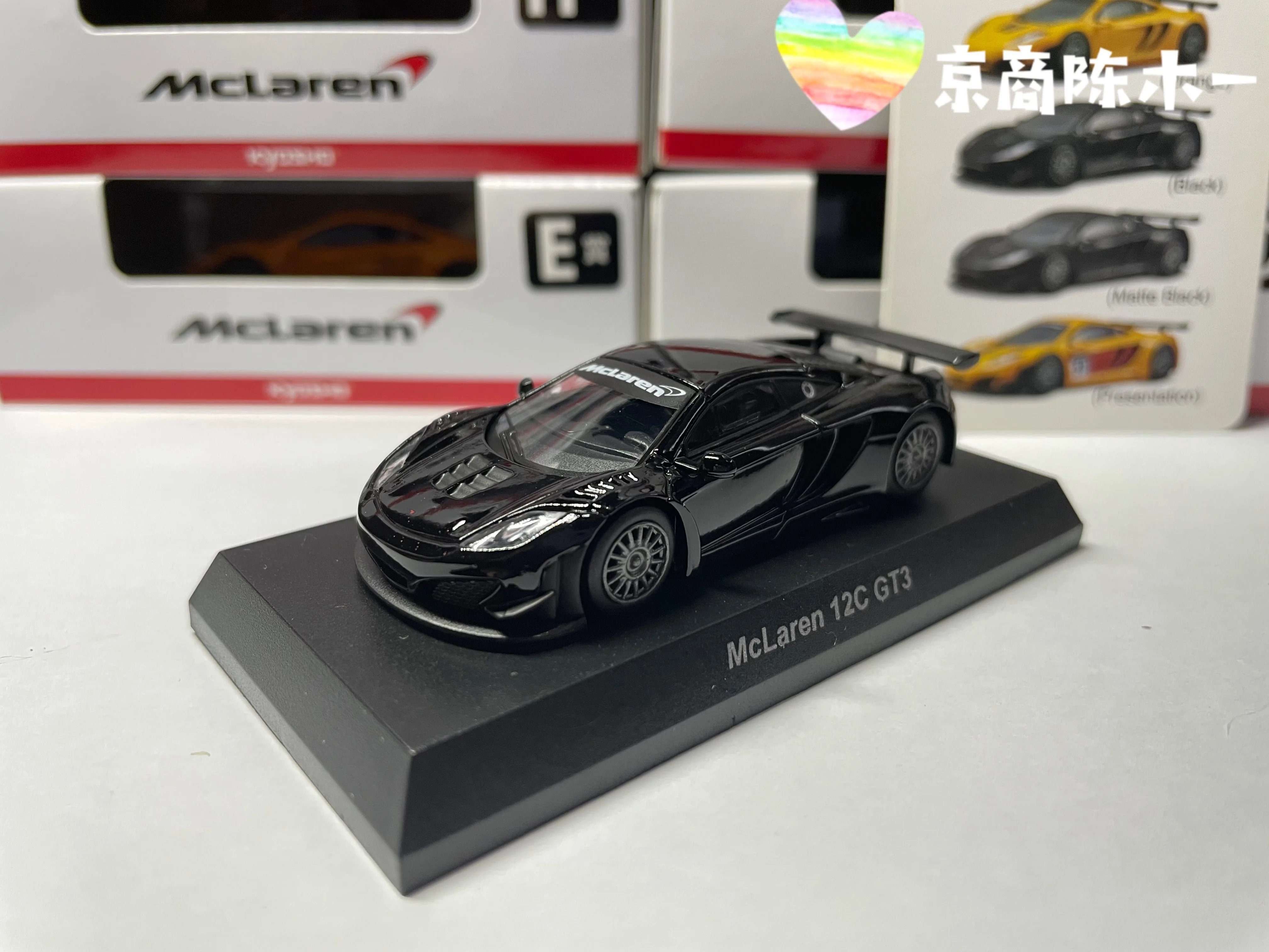 

1/64 KYOSHO McLaren MP4 12C GT3 F reward LM F1 RACING Collection of die-cast alloy car decoration model toys