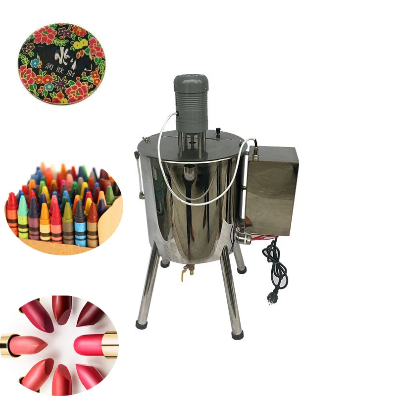 口紅加熱撹拌充填機ミキシングホッパーヒータータンクホットチョコレートクレヨン手作り石鹸フィラー