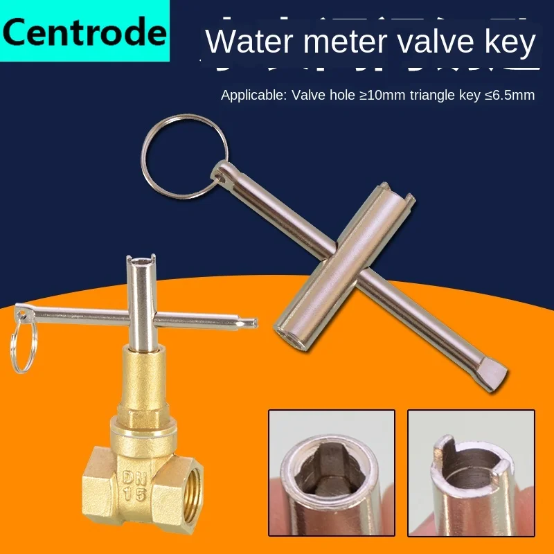 Tap Water Key, Water Meter, Front Valve Key, Triangle Gate Valve, Anti-theft Water Gate Valve, Switch Key, Key Driver, Wrench