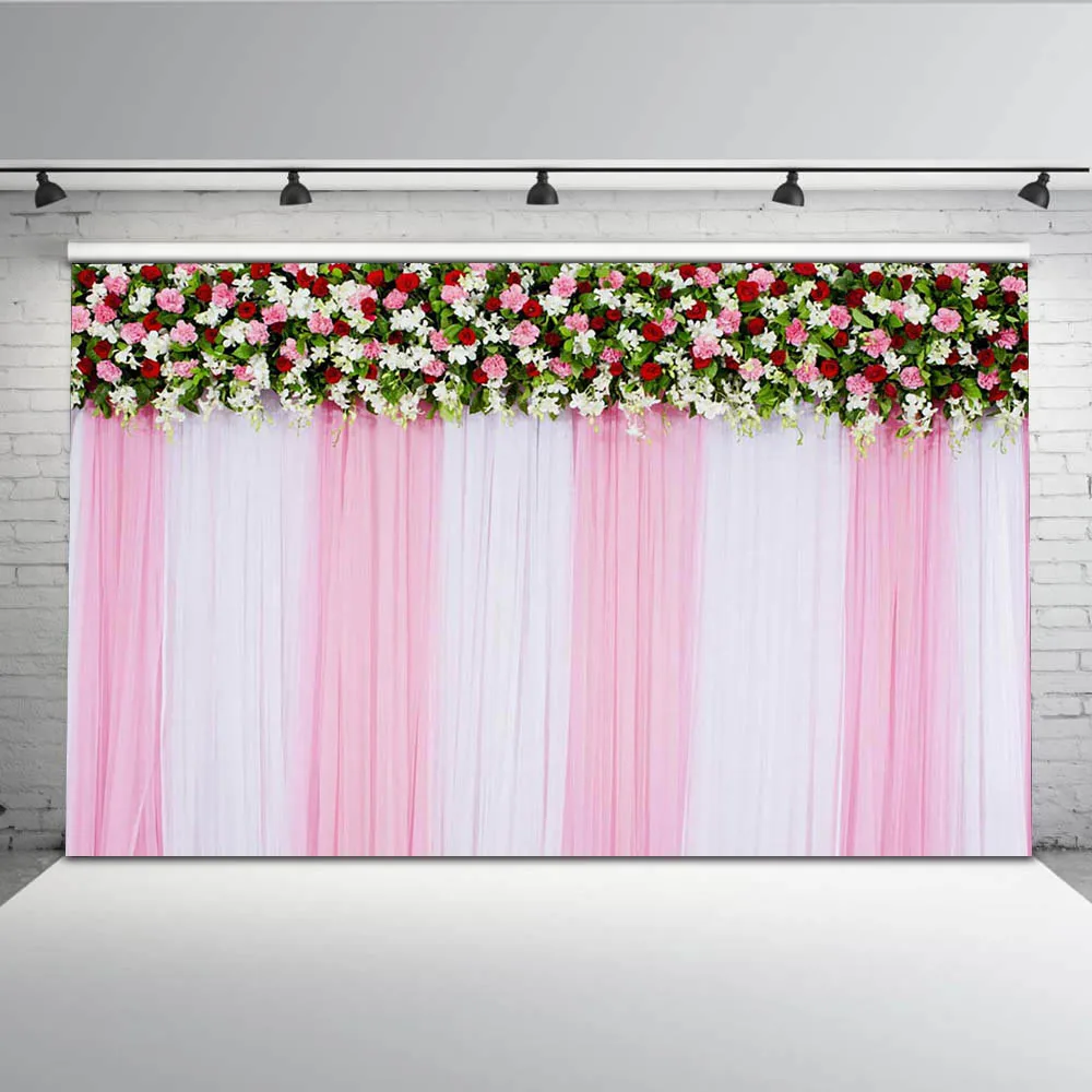 

Marry Backdrop Photography Background Wedding Photo Backdrop for Photographers Studio Computer Printed MW-111