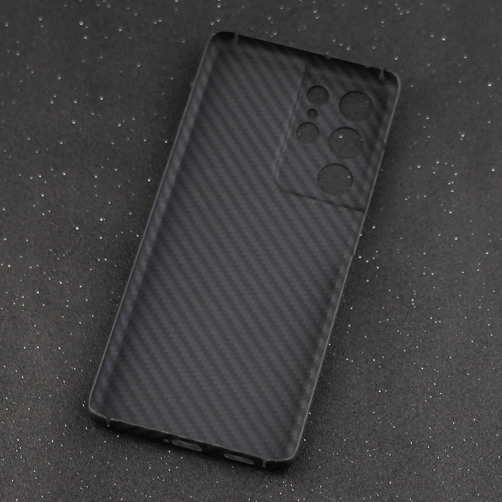 ACC-Real Carbon Fiber Phone Case For Samsung Galaxy S21 Ultra S21 Ultra-thin Anti-Fall Trendy man cover Galaxy Note 20 Ultra