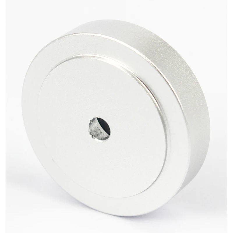 4 قطعة 40x10 مللي متر كامل الألومنيوم المتكلم سبايك الوسادة مشغل أقراص مضغوطة مكبر للصوت امتصاص الصدمات عزل قاعدة حامل قدم