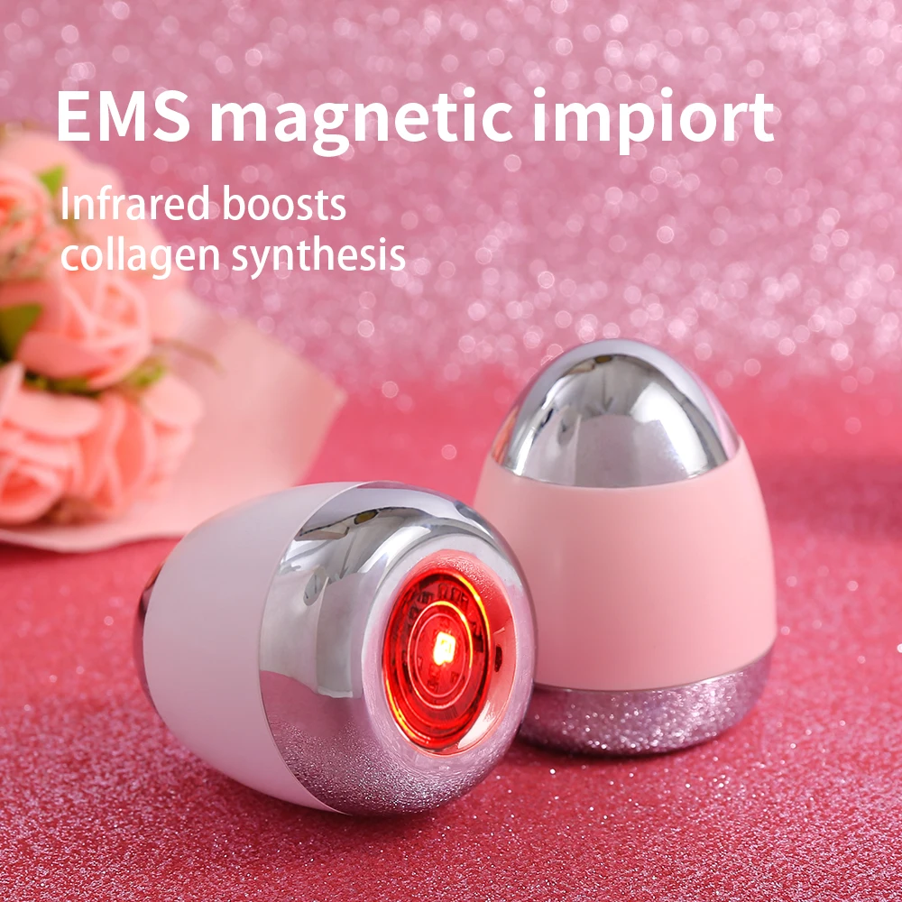 EMS Face Massager RF Radio Mesotherapy Electroporation Therapy Sonic Vibration Wrinkle Removal Skin Tightening Skin Care