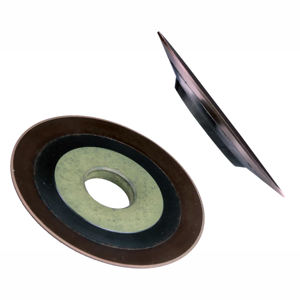 Meule diamantée pour lame de scie circulaire en carbure de tungstène, disque de meulage, angle de face de râteau sur affû70.CNC, machine à affûter