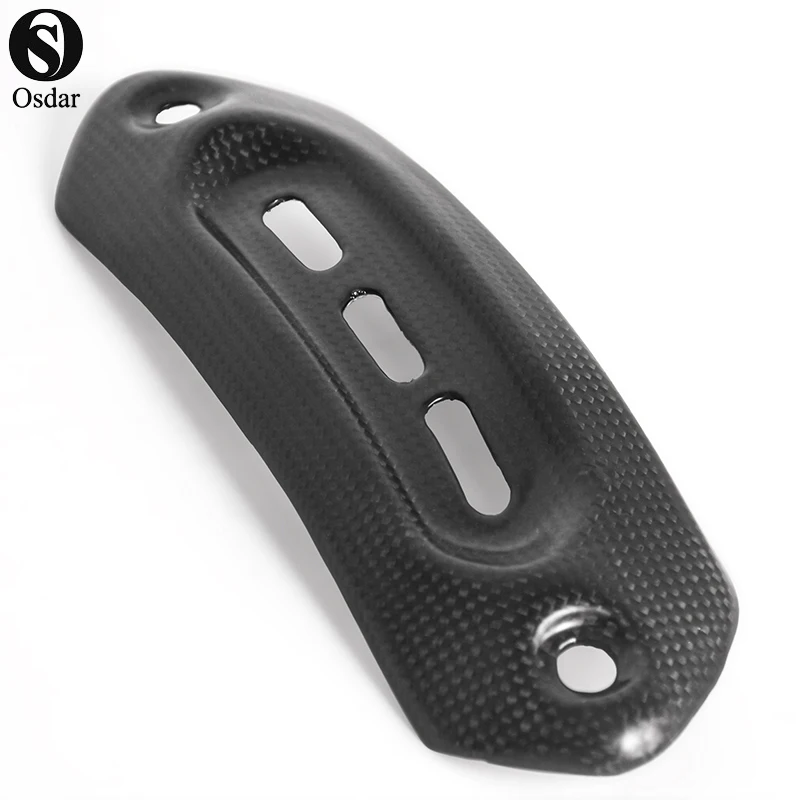 

Real Carbon Fiber Exhaust Cover Heat Shield For DUCATI Hypermotard 950 939 821 RVE SP 2013-2021 1:1