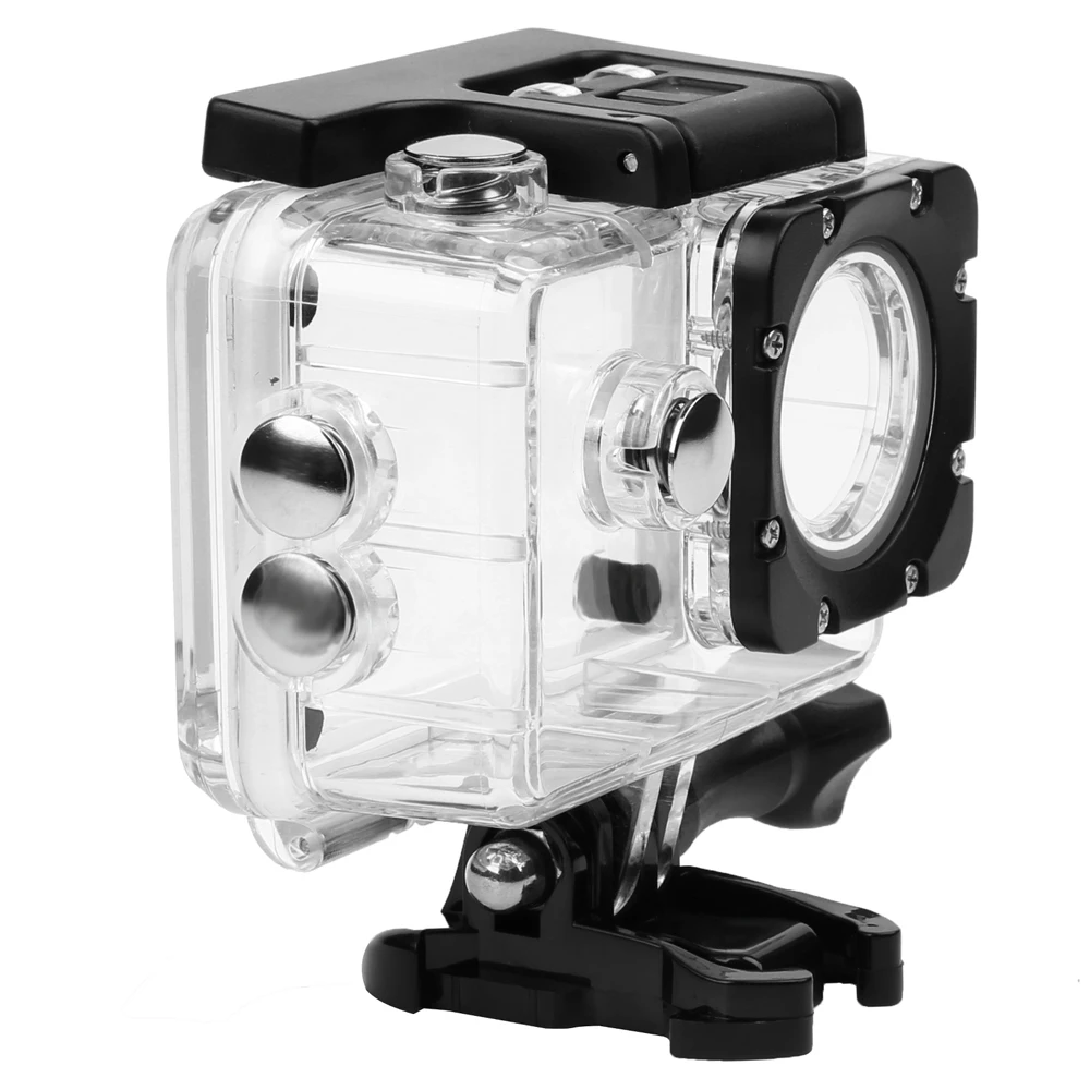 Waterproof Camera Protective Case Sports Action Camera for AKASO EK7000/DBPOWER X1/Lightdow/Campark 4K/WiMiUS Q1Q2/SJ4000