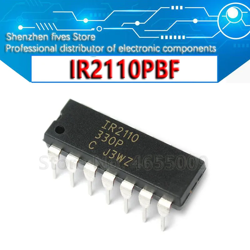 5PCS IR2110PBF DIP14 IR2110 DIP DIP-14 IR2113PBF IR2113 IR2112PBF IR2112 IR2213PBF IR2213