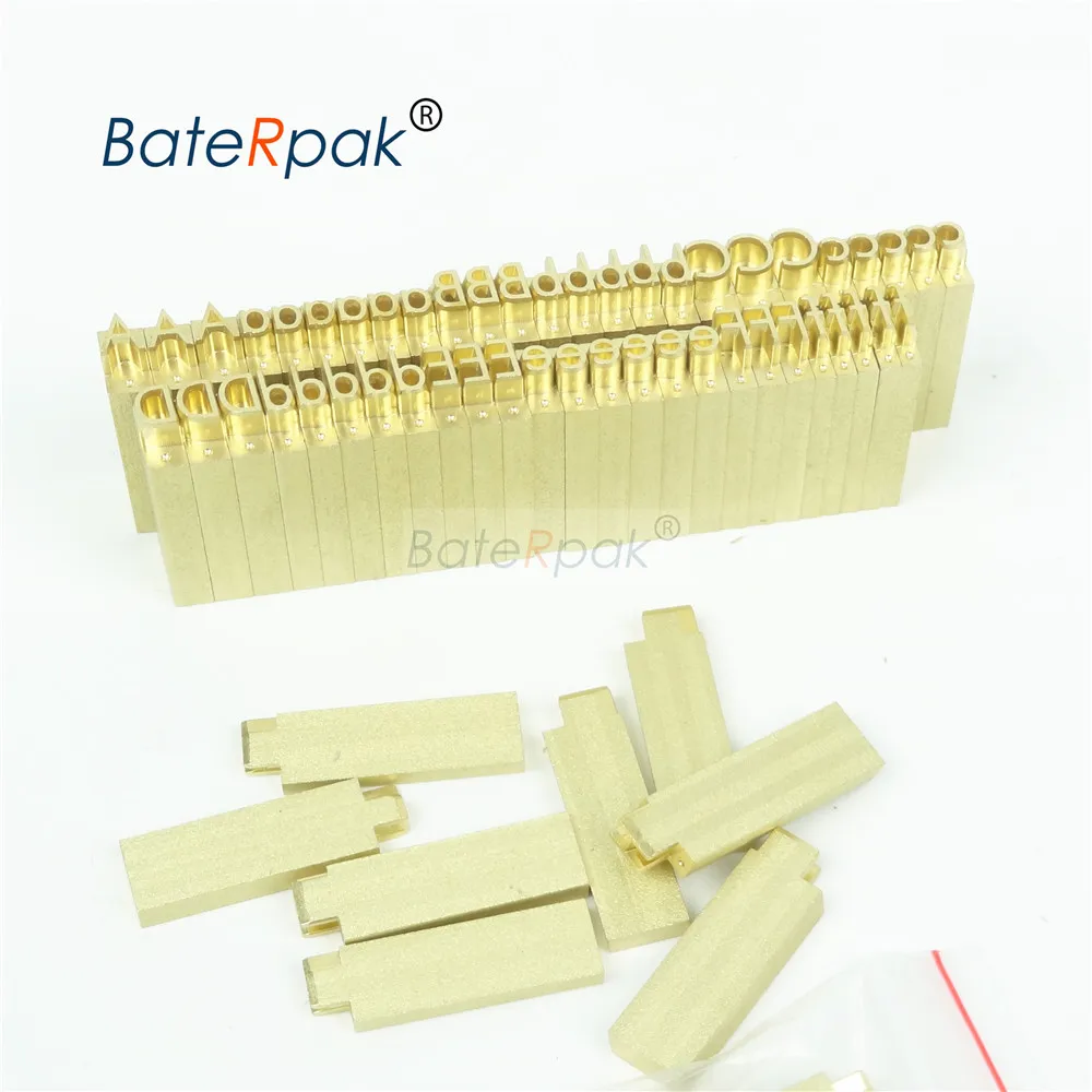 23.5MM Brass Stamping LettersTime New Roman style brass hot foil stamping letters, \