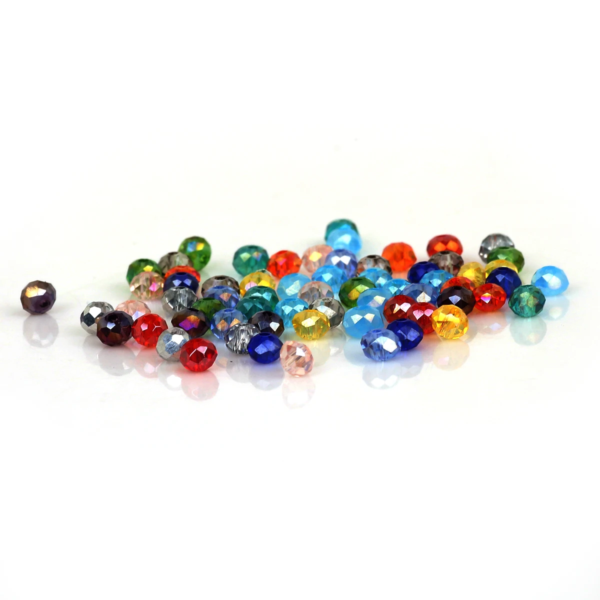 170pcs/bag 2mm small mini Crystal Roundle Glass Beads Faceted Loose Beads for Jewelry Making Jewelry Accessories  ab colors Diy