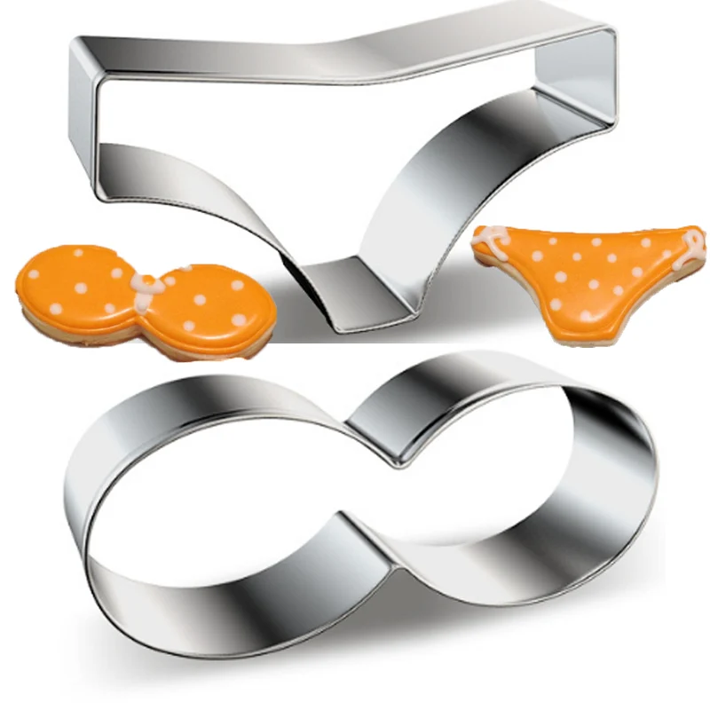 

Underwear Swimsuit Metal Cookie Cutter Fondant Cake Decorating Pastry Tool Patisserie Biscuit Artesanato