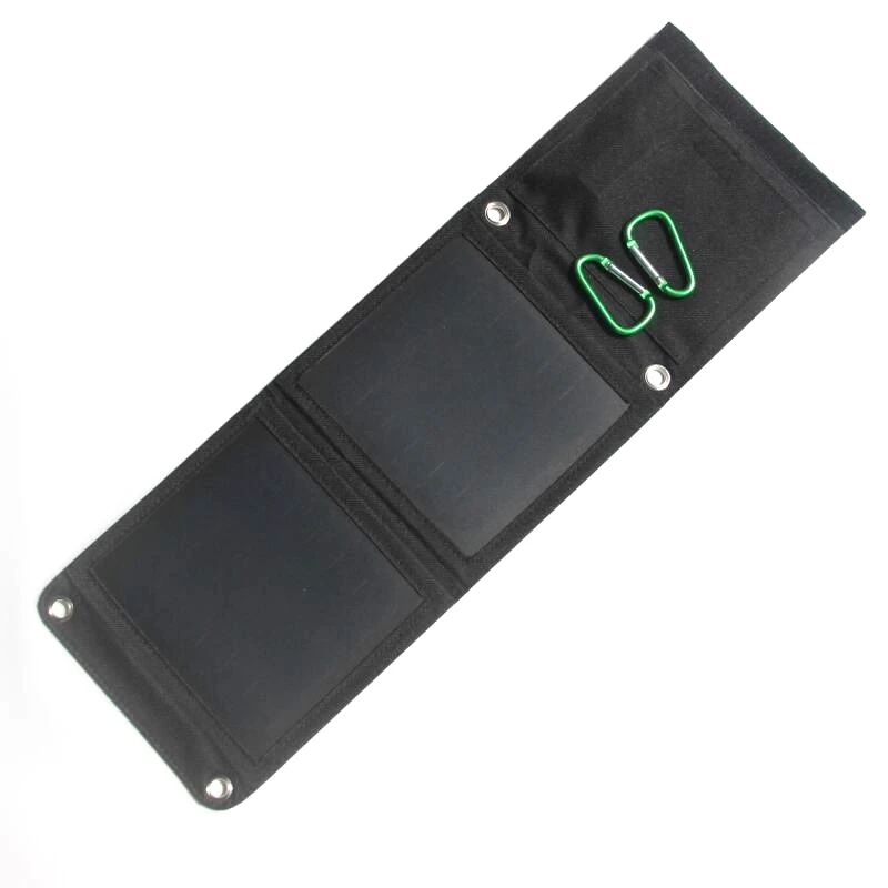 14W 5V Foldable Solar Panel Charger for Mobile Power Bank Portable Solar Battery Charger Outdoor Travel Free Shipping