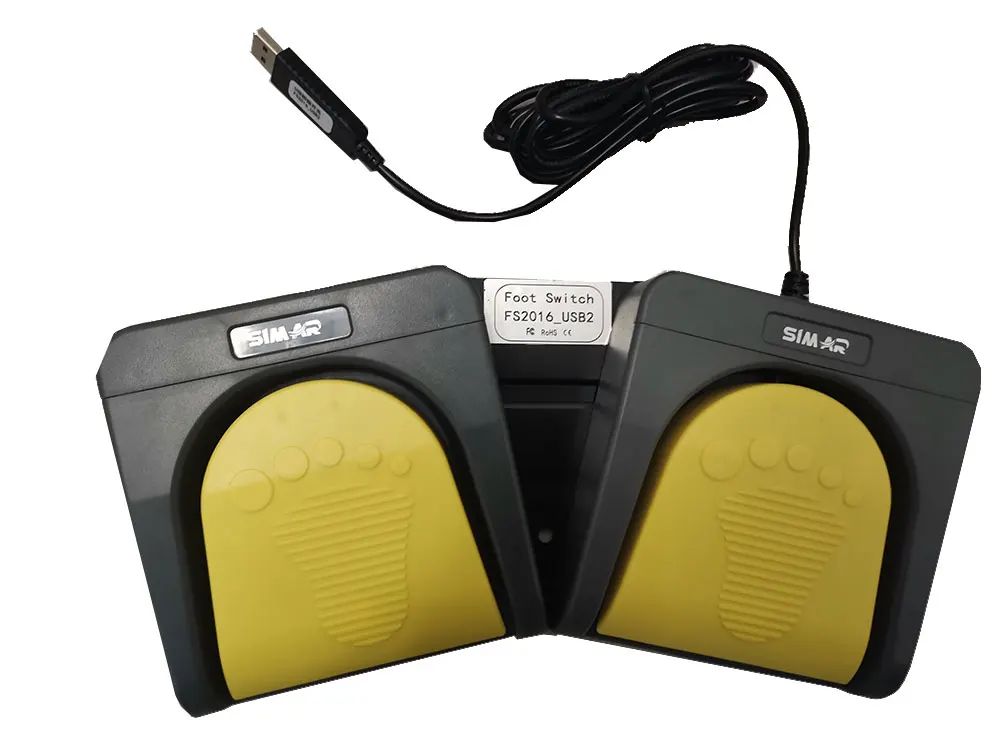 2 key  USB wire foot pedal  controller for teleprompter