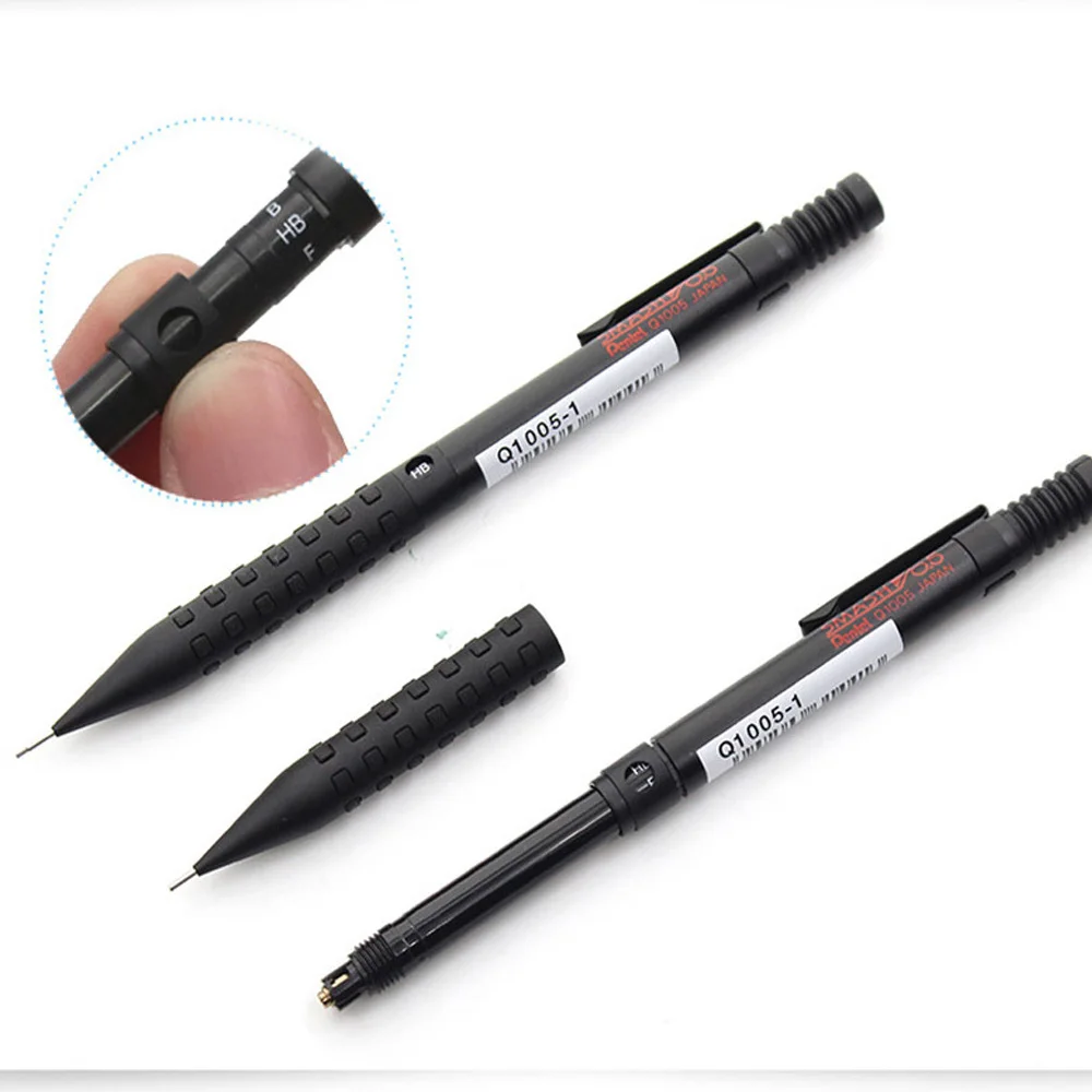 Imagem -03 - Japão Pentel Quebra Metal Limitado Lápis Automático Integrado Caneta Cabeça Baixo Centro de Gravidade Desenho Design Especial 0.5 mm