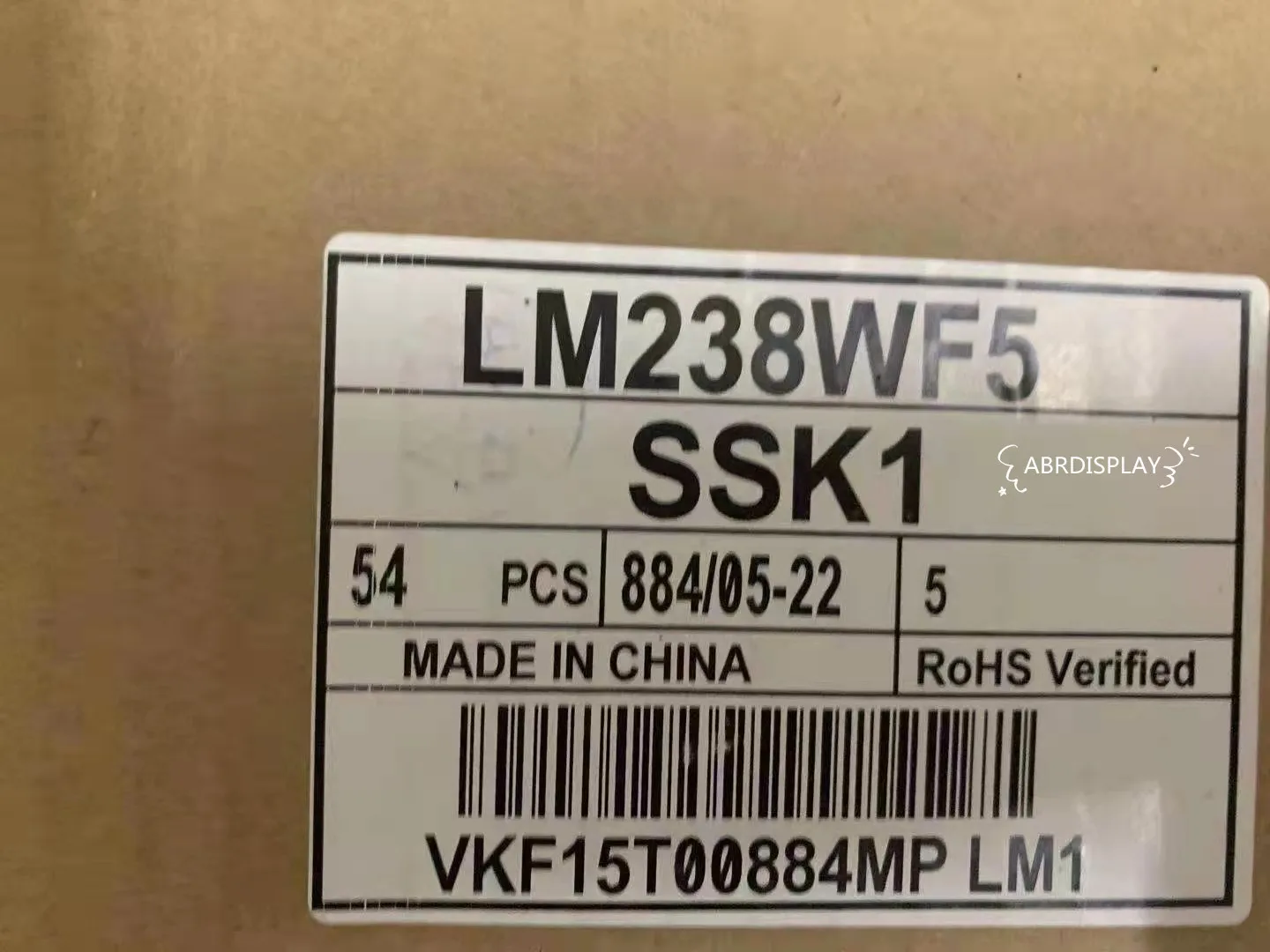 New Touch  Display Screen Model LM238WF5 SSK1 LM238WF5-SSK1