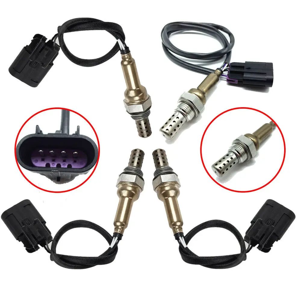 

TIANBANG 4pcs Upstream+Downstream Oxygen Sensor 234-4854 234-4855 392103C200 For Hyundai Azera Entourage/Kia Amanti Sedona 3.8L