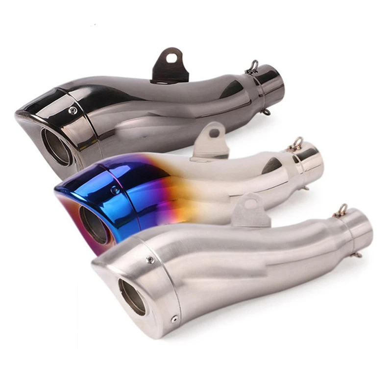 

51mm Universal Motorcycle Exhaust Pipe Muffler Escape Moto Modified Slip on Exhaust Upgrade For YZF R1 R3 R6 CBR500 Z800 Mt07