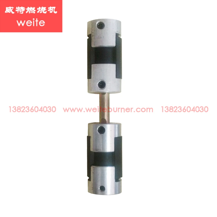 Fuel burner accessories, coupling, metal coupling, motor and oil pump linkage shaft, for models above 40