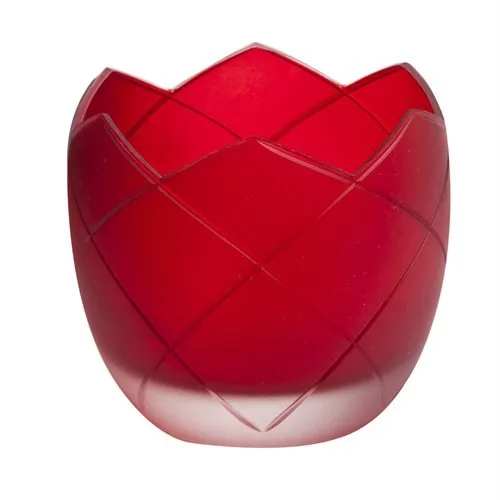 Arte Home Egg Red Candle Holder