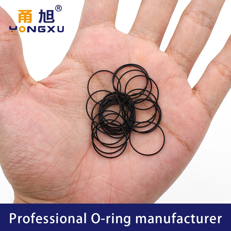Nitrile Rubber 10PCS/lot Black NBR CS0.6mm thickness OD2.6/2.7/3.4/4.2/7.2/17.2/33/37.8*0.6mm O Ring Gasket waterproof watch
