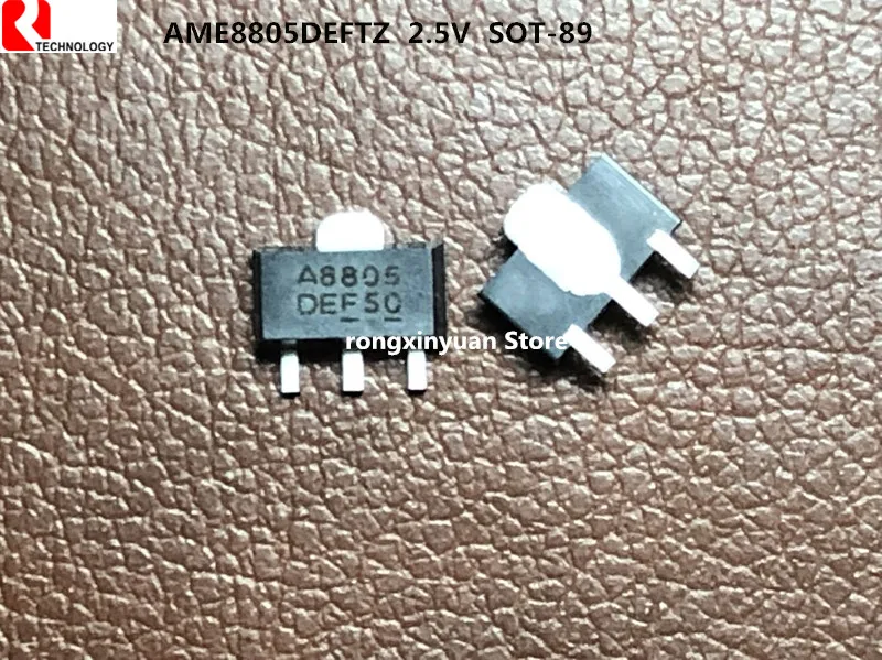 

AME8805DEFTZ AME8805DEFT A8805 2.5V SOT-89 600mA CMOS LDO 100% New original