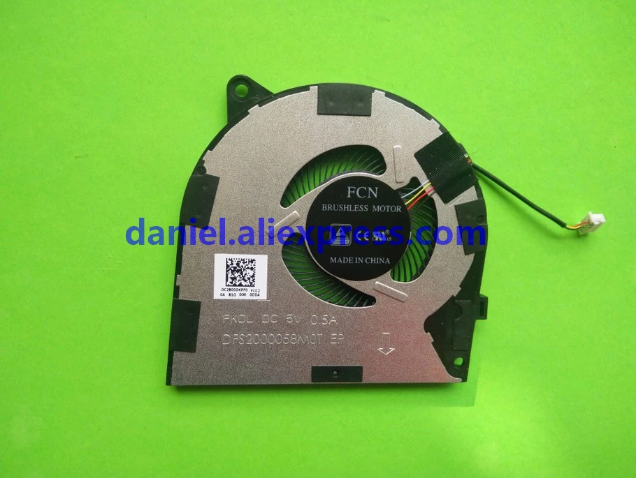 Original DFS2000058M0T FKDL DC2800KPF0 DFS541105FCOT FKDK DC2800KQF0 for Lenovo YOGA 730-13IKB 730-15 CPU GPU graphics card fan