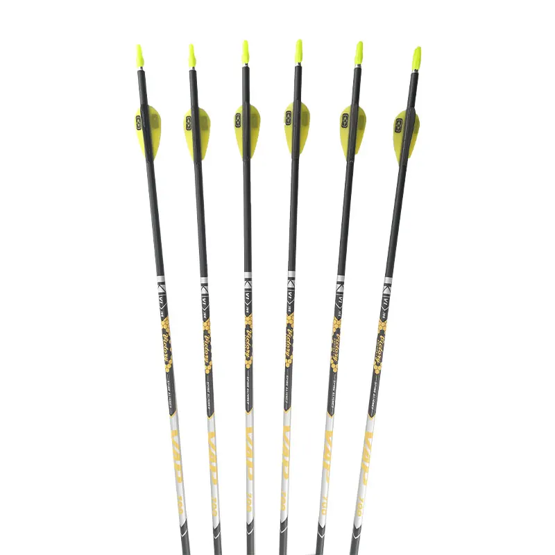 Carbon Arrows Spine 350 400 450 500 600 700 750 800 900 ID4.2mm 30.5inch Shaft Compound/Recurve Bow Archery Hunting