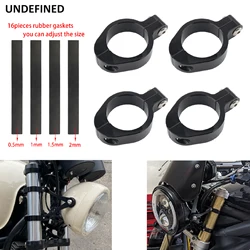 Motorcycle Headlight Bracket Mount Clamp 33mm-58mm Fork Tube Holder Black For Harley Sportster XL Dyna Cafe Racer Chopper Bobber