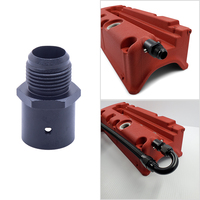 Breather Fitting Adapter 19mm AN10 Valve Cover Vent Outlet K-Swap For Honda Civic Acura Rsx Tsx K20 K24 Oil Catch Can Aluminium