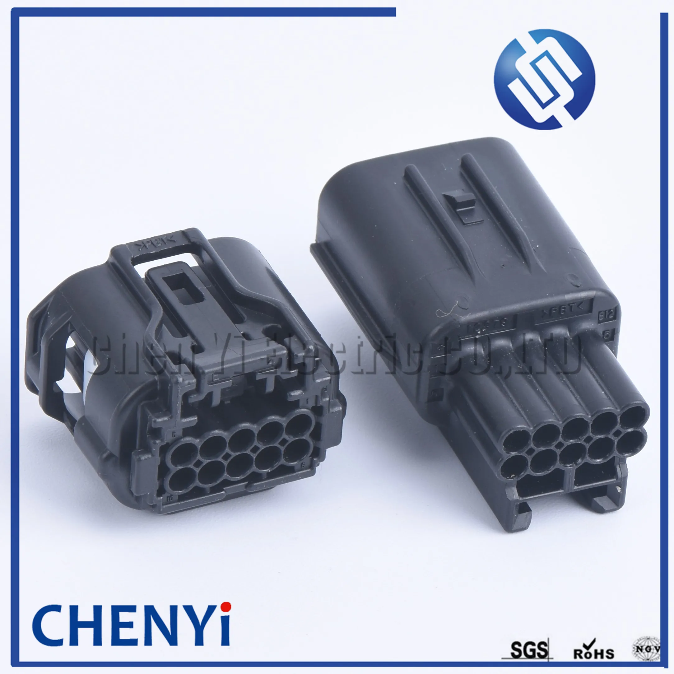 10 Pin 12380 6189-1134 6188-0696 Waterproof Automotive Socket radar sensor Distance Sensor Connector For Toyota 90980-12380